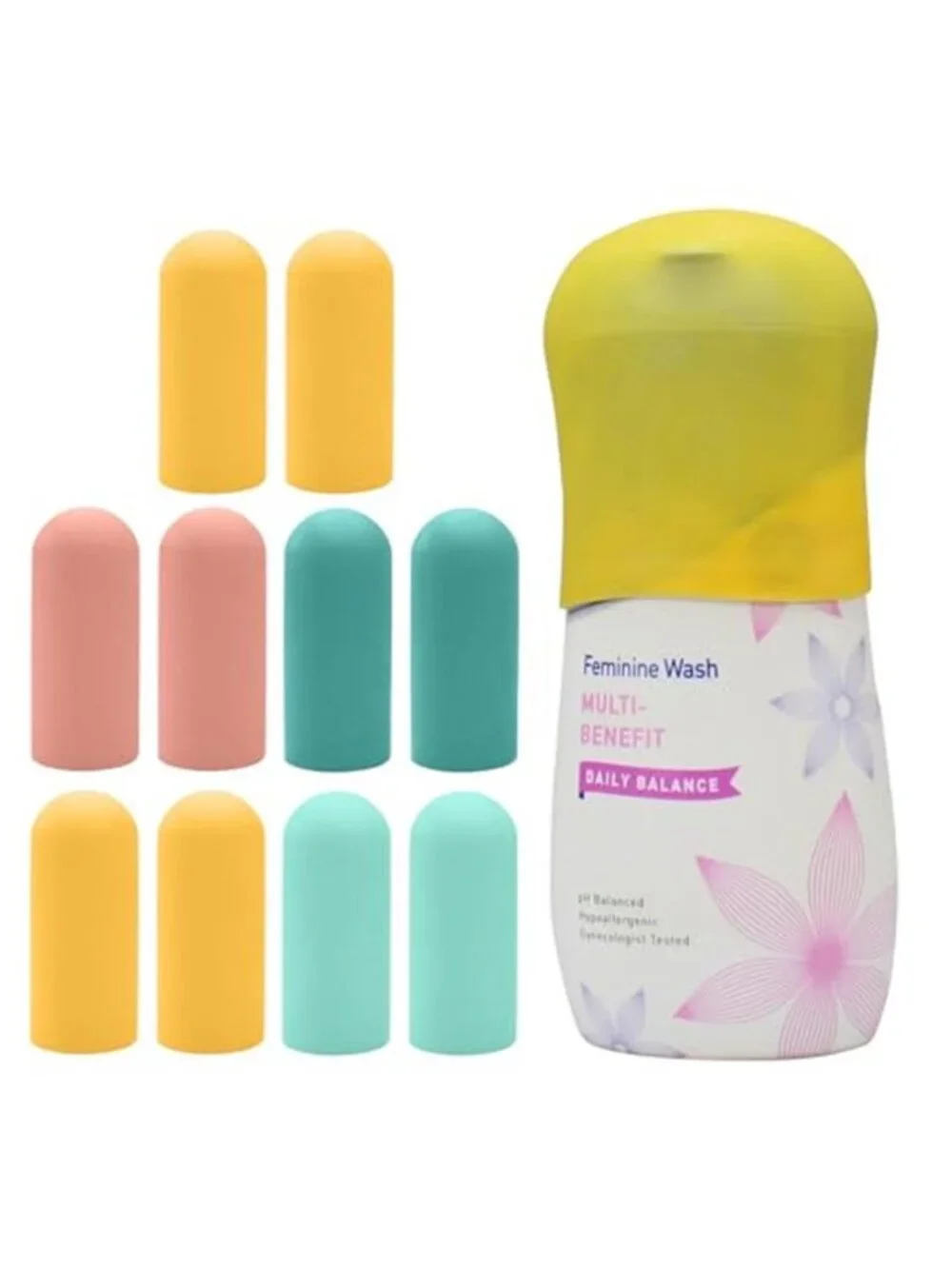 Travel Bottle Covers Silicone Leak Proof Toiletry Bottle Covers 10 Pack Travel